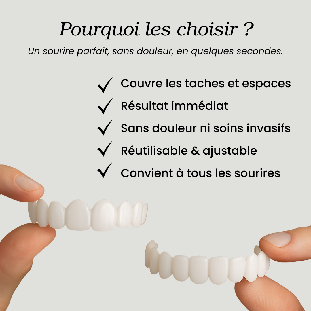 Facettes Dentaires Clip-On